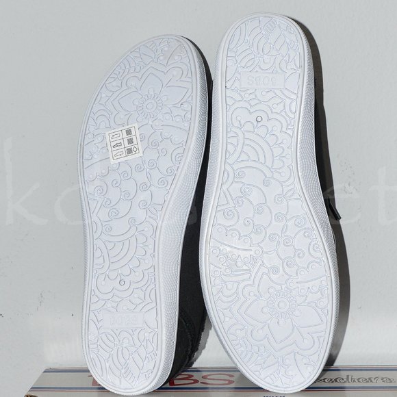 Skechers Women's BOBS B Cute Sneaker BLACK - Picture 8 of 8